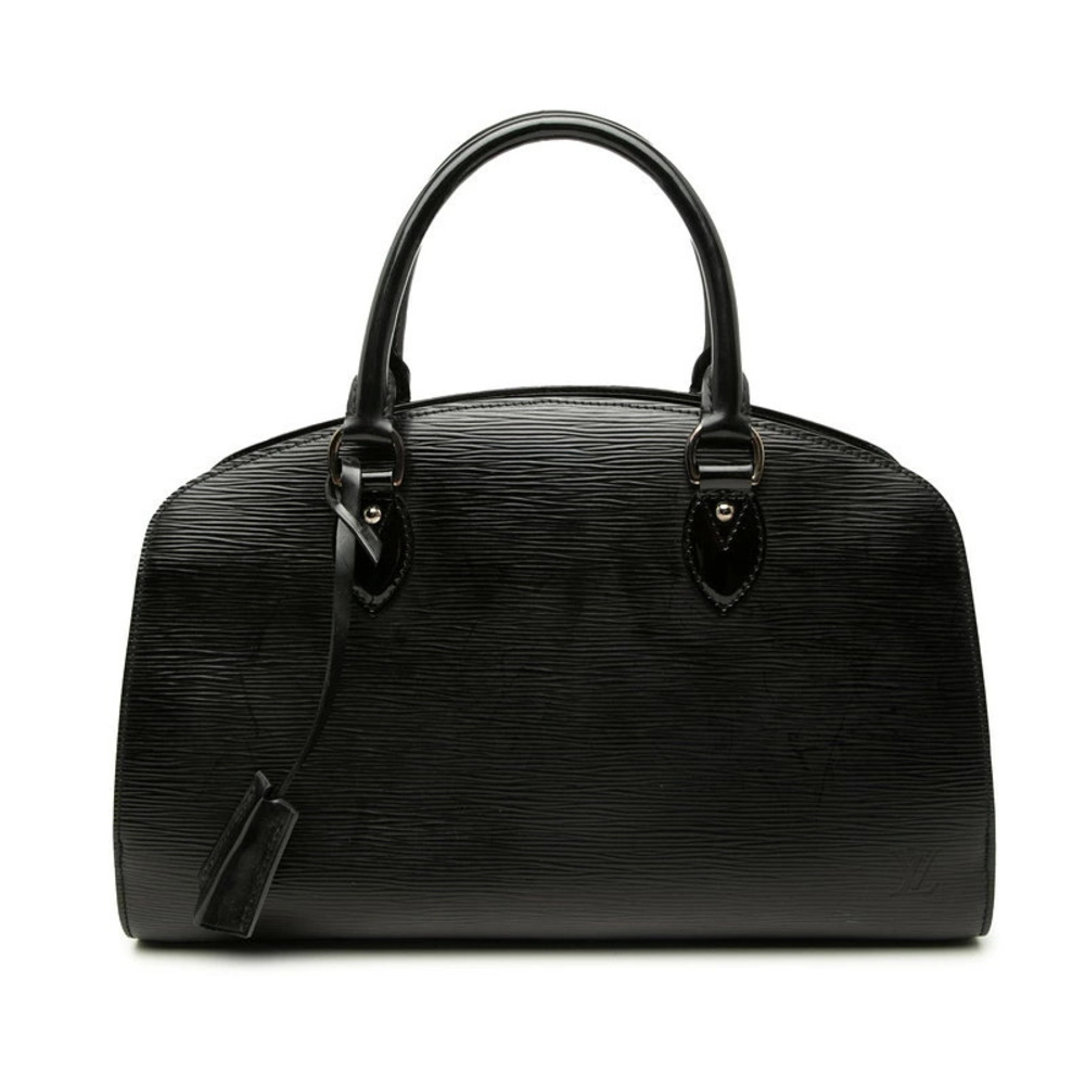 Louis Vuitton Epi Electric Pont Neuf Handbag Noir Black Patent Vernis Leather